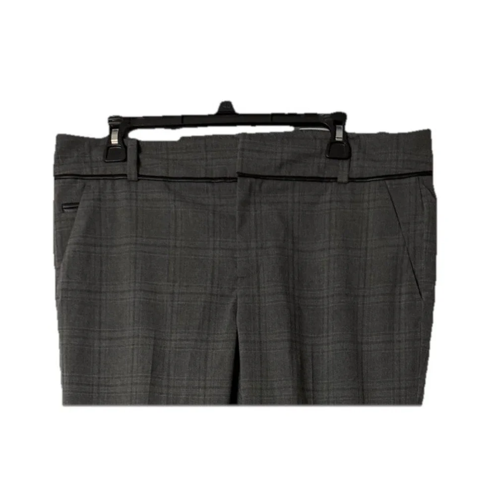 NWT‎ Calvin Klein Womens Gray Modern Ankle Dress Pants Slacks Trousers Size 12